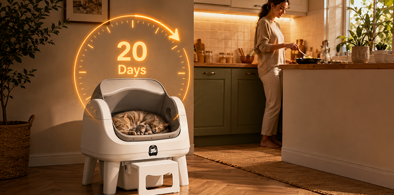 The cleanest, most hygienic way to live with cats